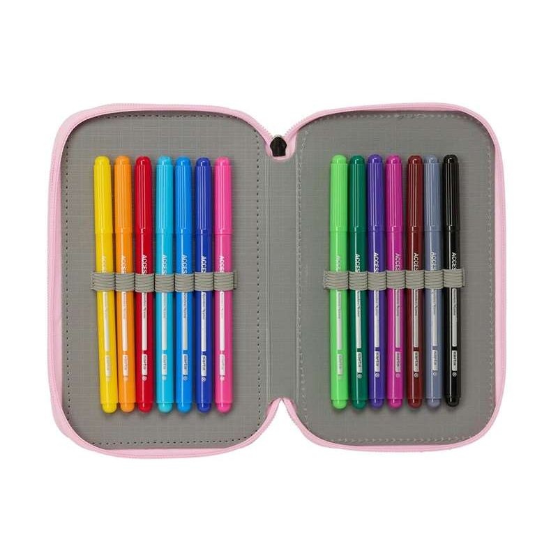 Penar echipat K-Pop Demon Hunters Iconic cu 3 compartimente 37 piese 12.5x19.5x5.5 cm [5]