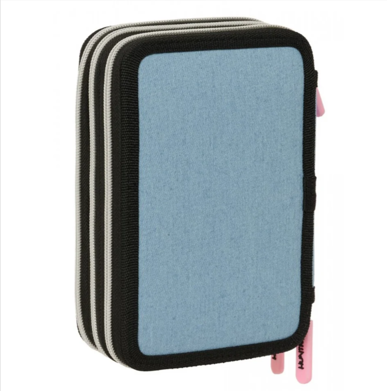 Penar echipat K-Pop Demon Hunters HuntriX albastru 37 piese 3 compartimente 12.5 x 19.5 x 5.5 cm [2]