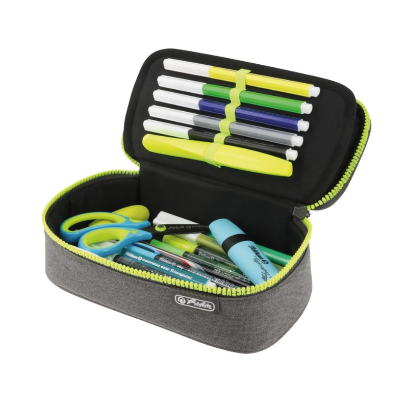 Penar etui 1 compatiment gri băieți Herlitz [7]