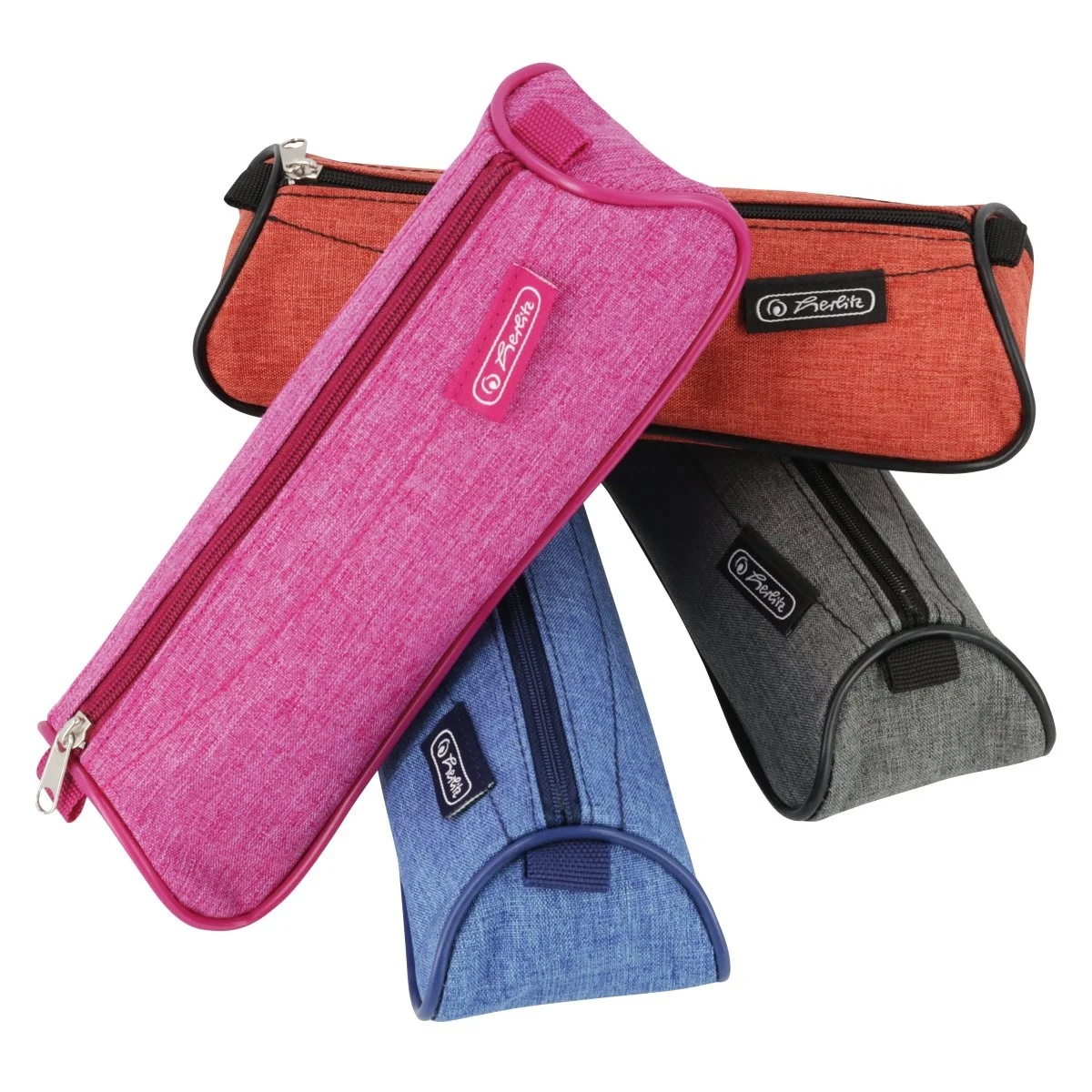 Penar tip etui triunghiular bicolor Herlitz [3]