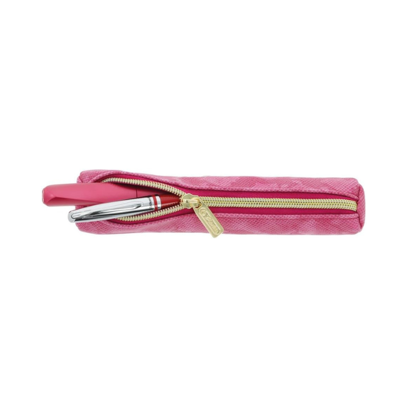Penar tip etui rotund mini Bright Animal roz Herlitz [3]