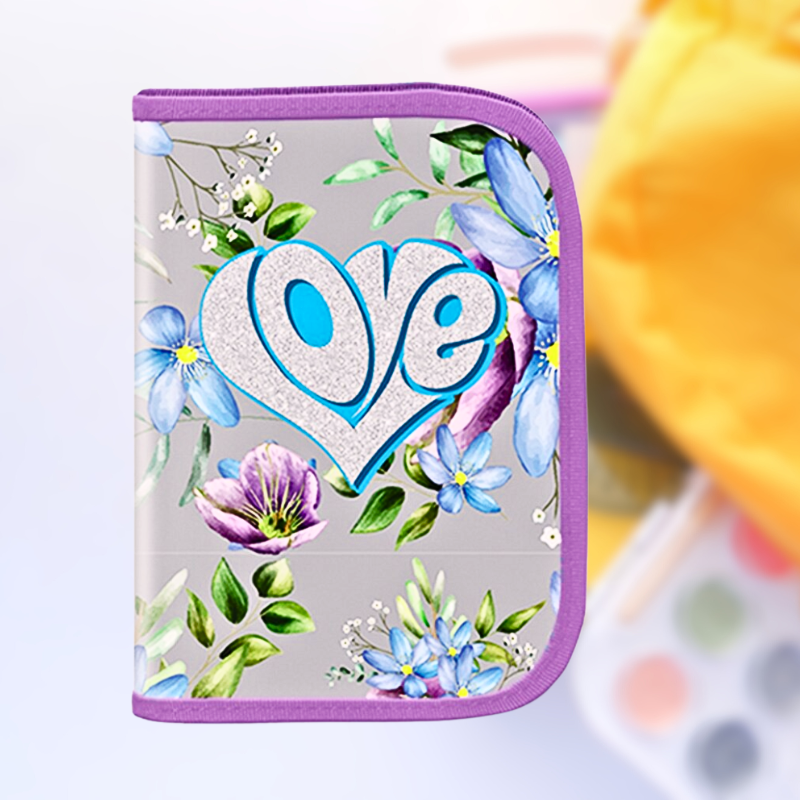 Penar extensibil S-Cool fete echipat love 1 compartiment [3]