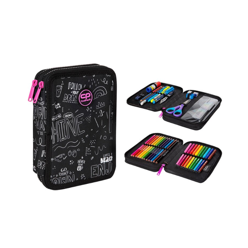 Penar fete Cool Pack echipat negru [2]