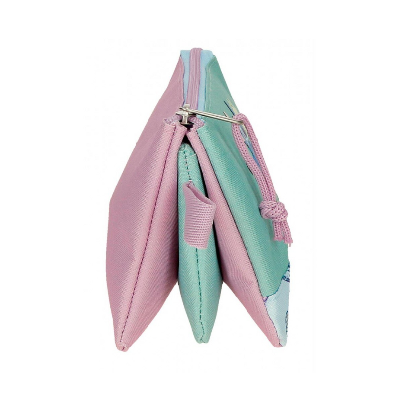 Penar fete Disney Stitch just chill 3 compartimente verde [3]