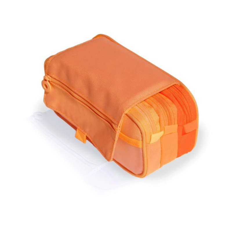 Penar Colorline tip etui 3 compartimente diverse culori pastel [2]