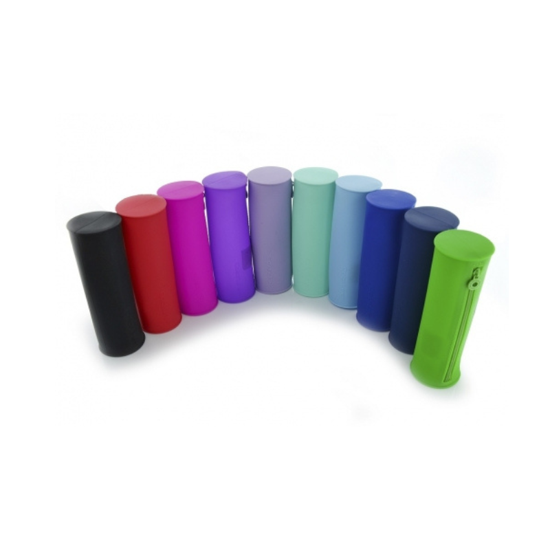 Penar Colorline tip etui rotund silicon diverse culori [2]