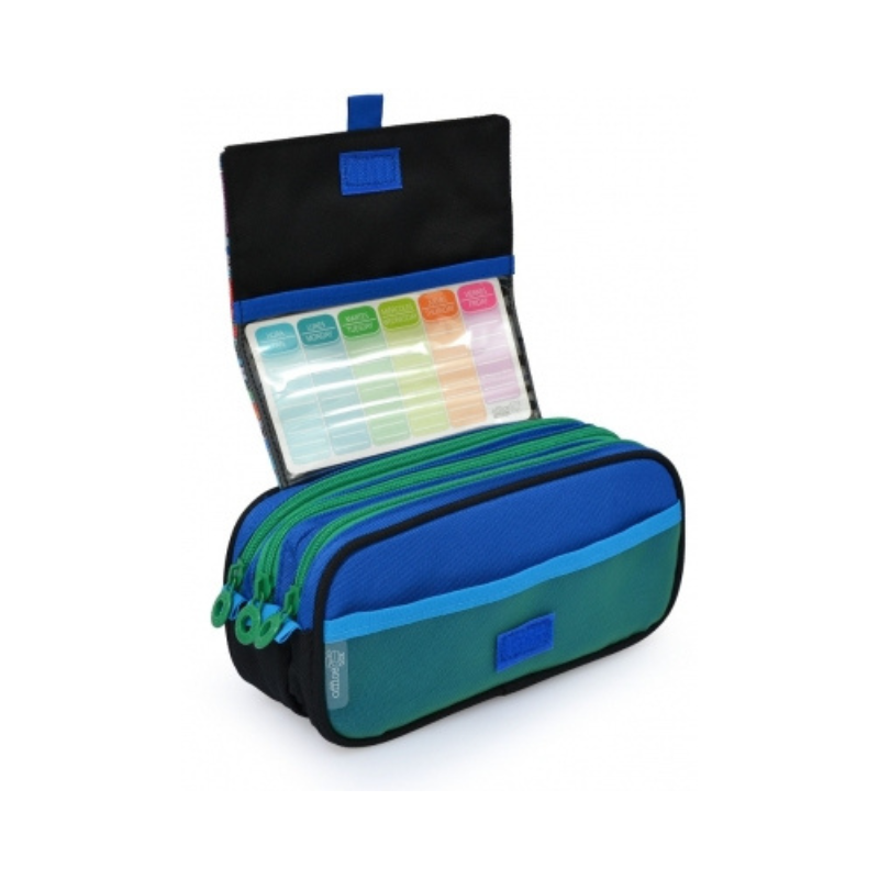 Penar Office box tip etui 3 compartimente diverse culori baieti [5]