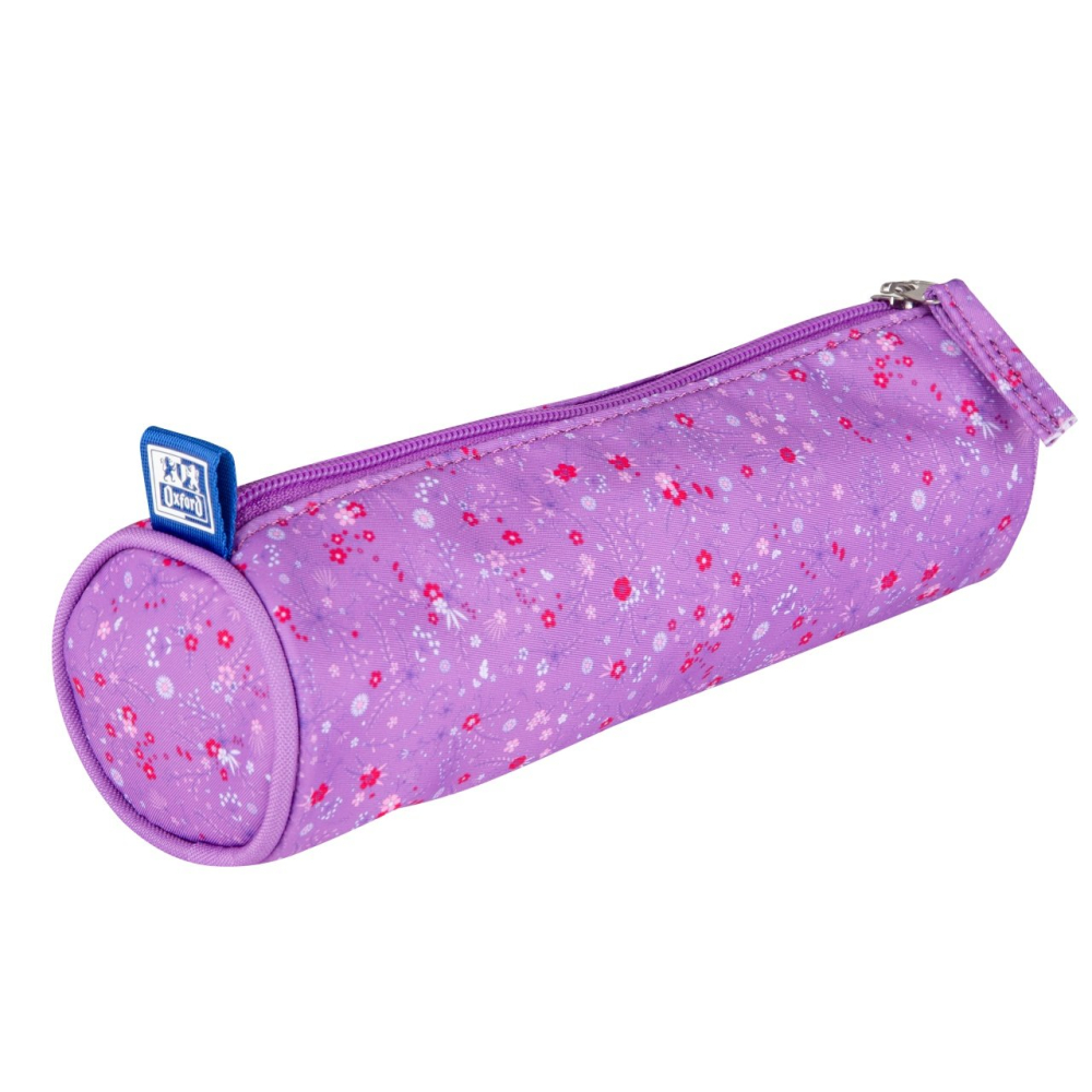 Penar Oxford  floral tip etui rotund diferite culori [4]