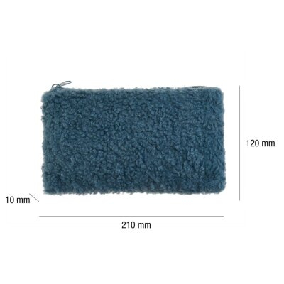 Geanta cosmetice 1 compartiment Fluffy Miquelrius albastru 21 x 12 cm [2]