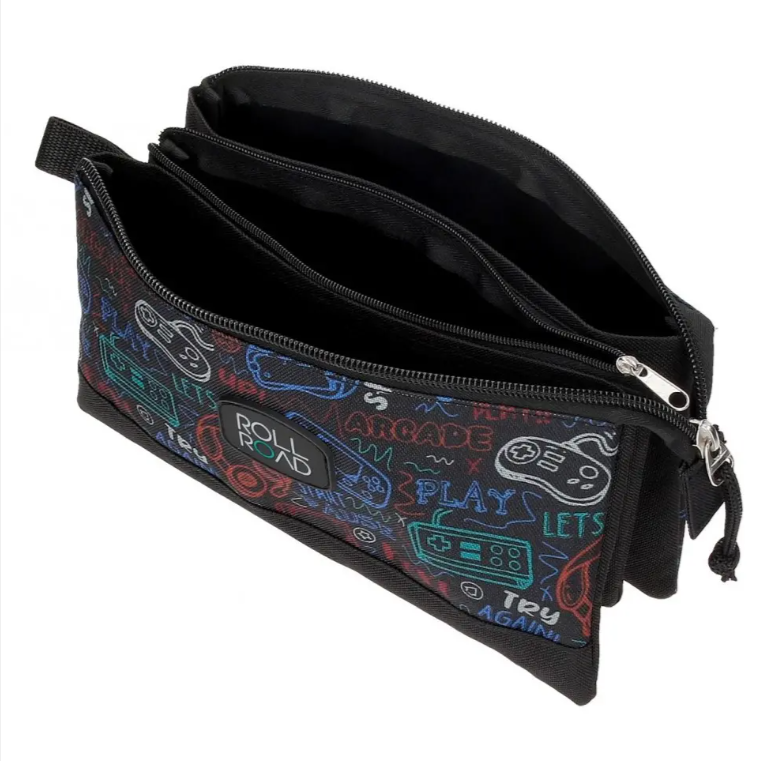 Penar scoala baieti Roll Road Next Level 3 compartimente [2]