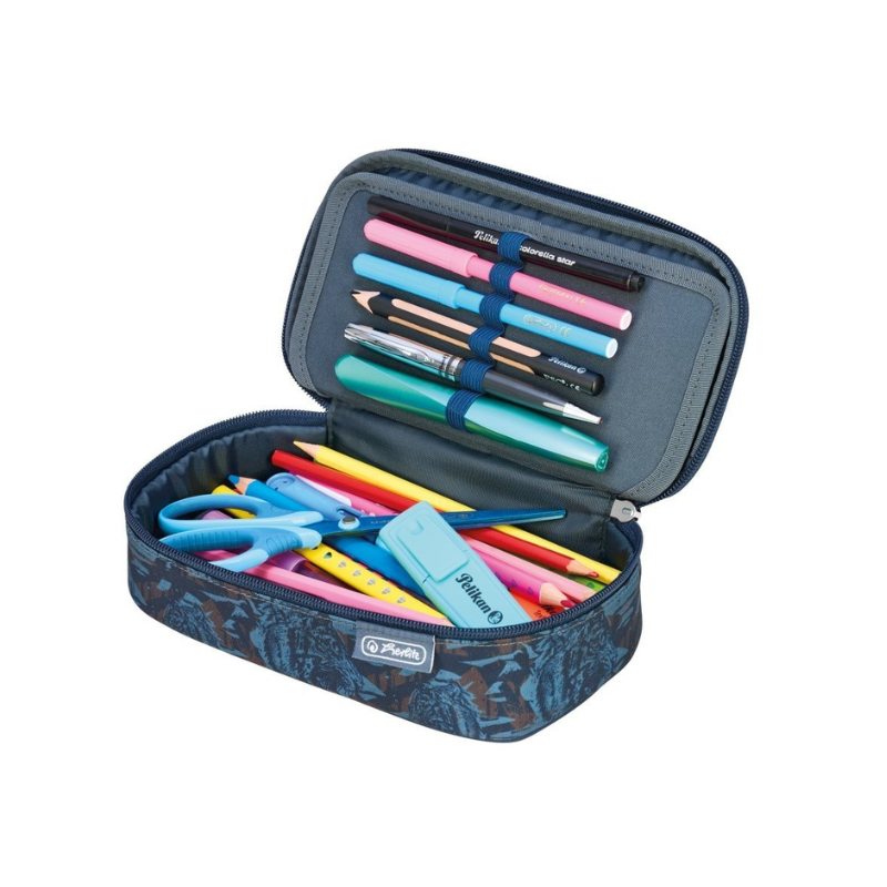 Penar tip etui beatbox Herlitz 1 compartiment Camotiger [5]