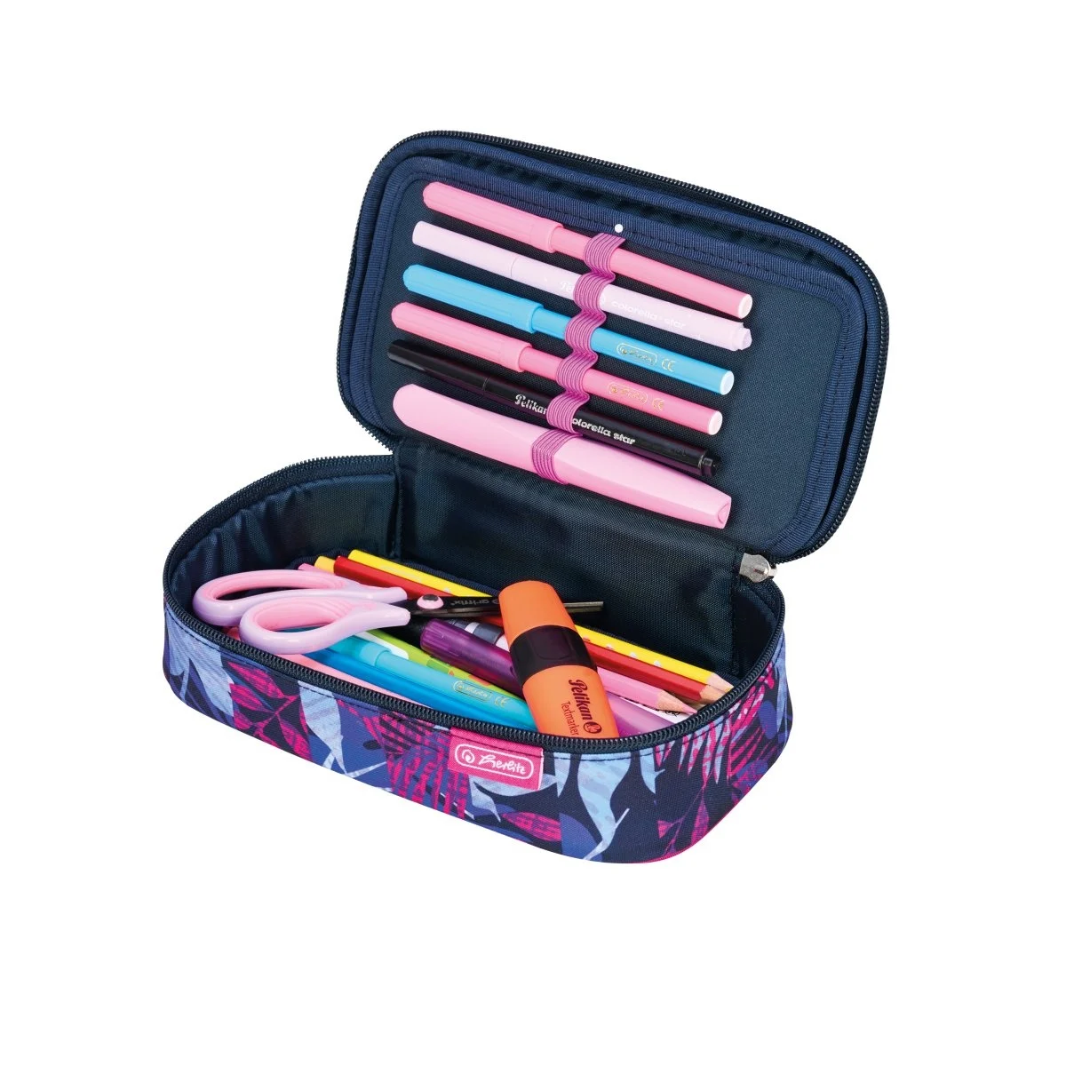 Penar tip etui beatBox motiv Indigo Flowers 22.5x12x7 cm [8]