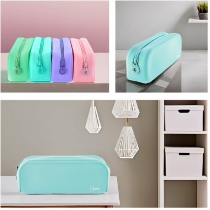 Penar tip etui dreptunghiular Office Box Blush silicon diverse culori [7]