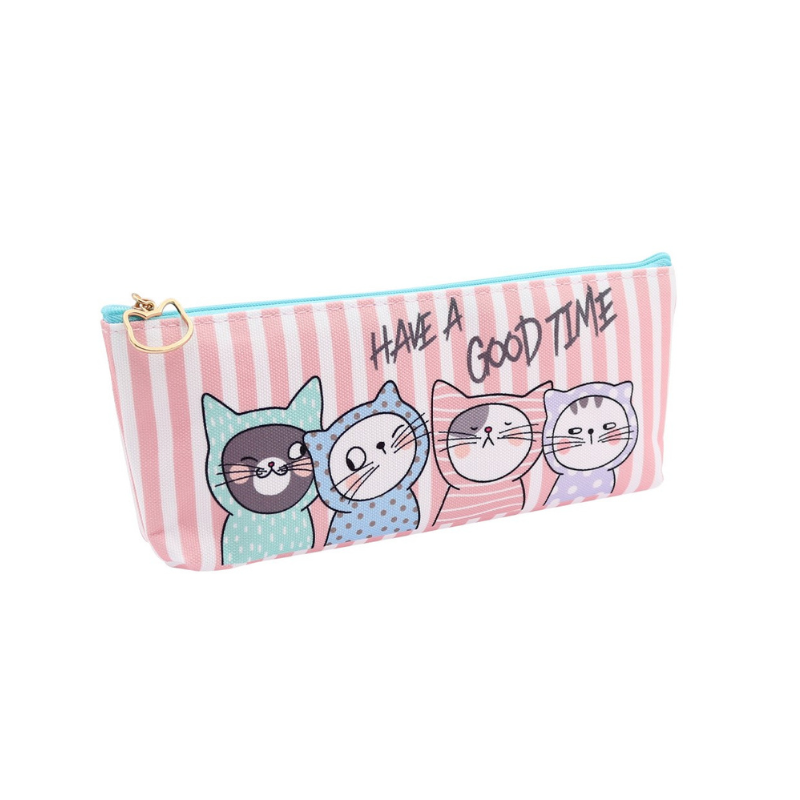Penar tip etui M&G triunghiular So Many Cats diverse culori [4]