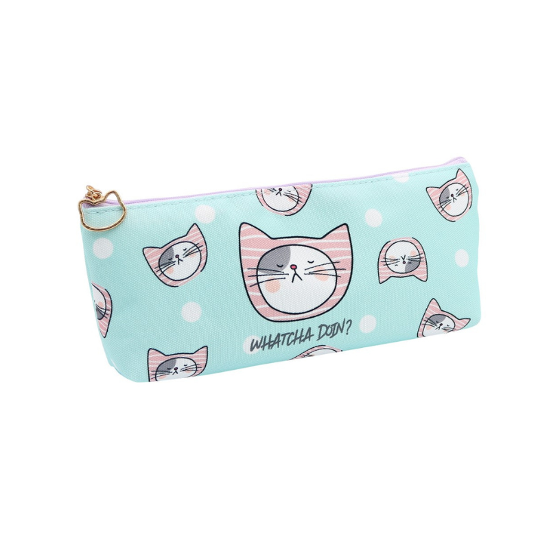 Penar tip etui M&G triunghiular So Many Cats diverse culori [2]