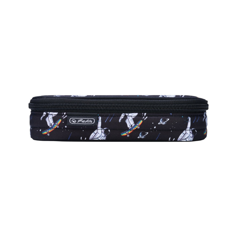 Penar tip etui oval Herlitz Space Skater baieti negru [3]