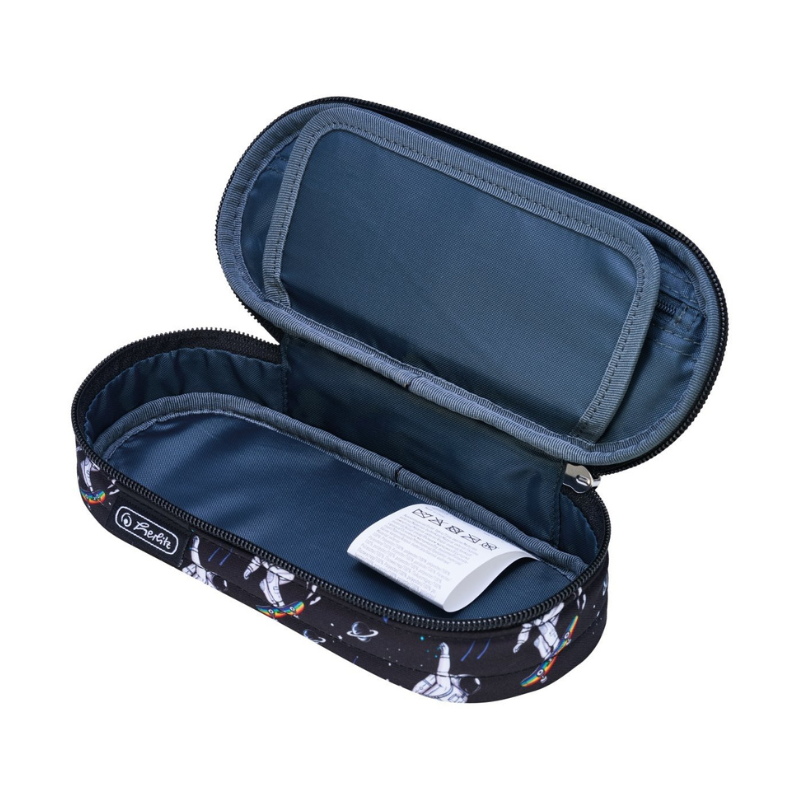 Penar tip etui oval Herlitz Space Skater baieti negru [4]