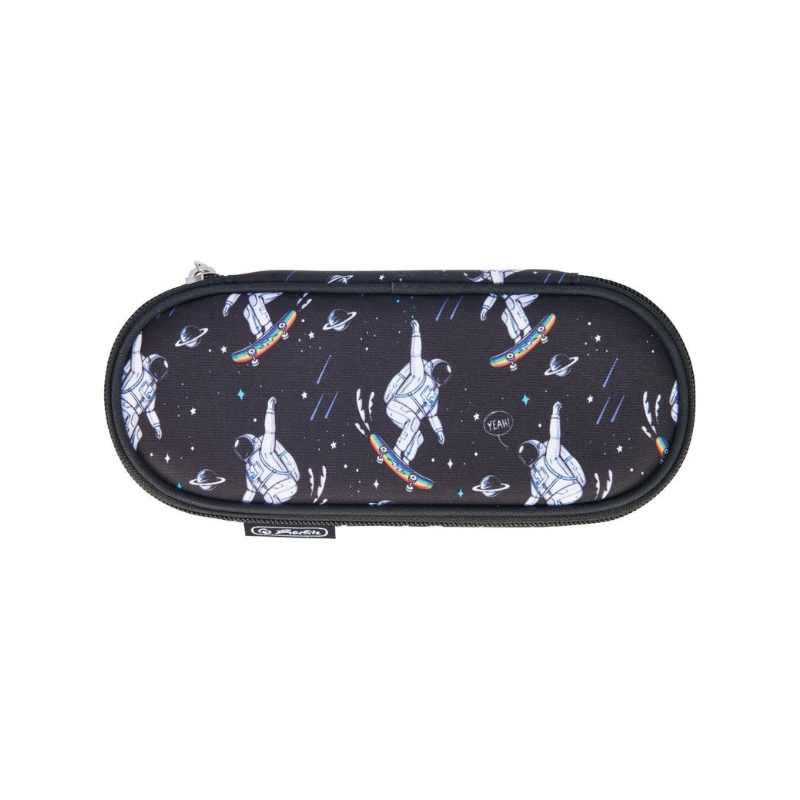Penar tip etui oval Herlitz Space Skater baieti negru [6]
