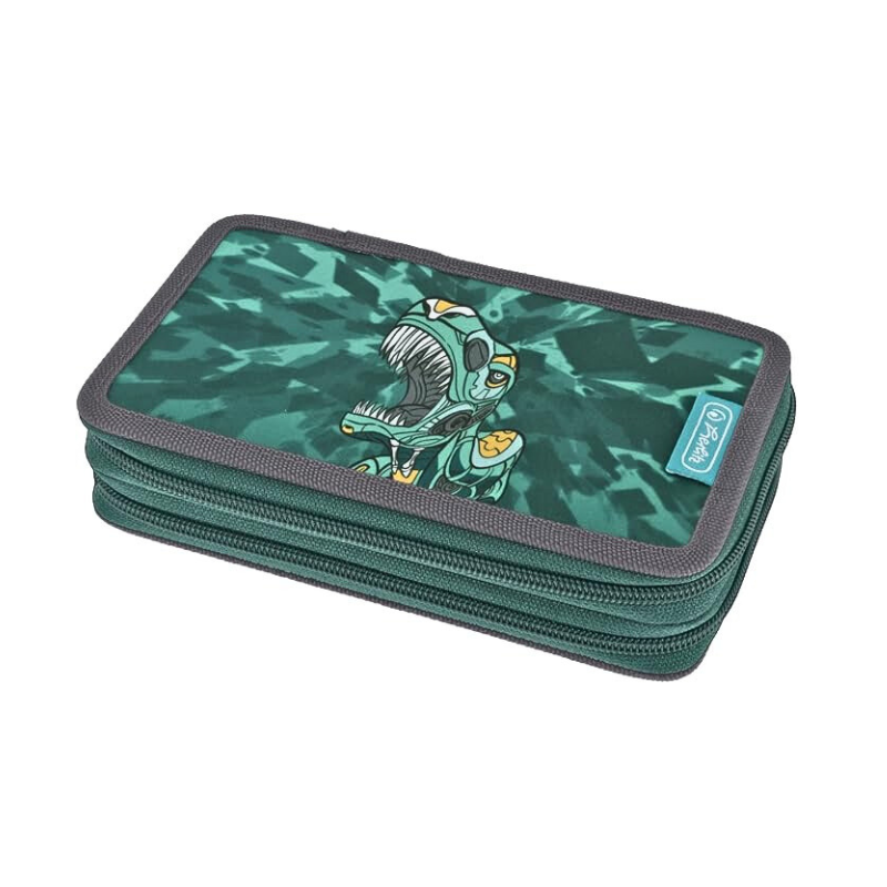 Penar verde echipat 2 compartimente Herlitz băieți [2]