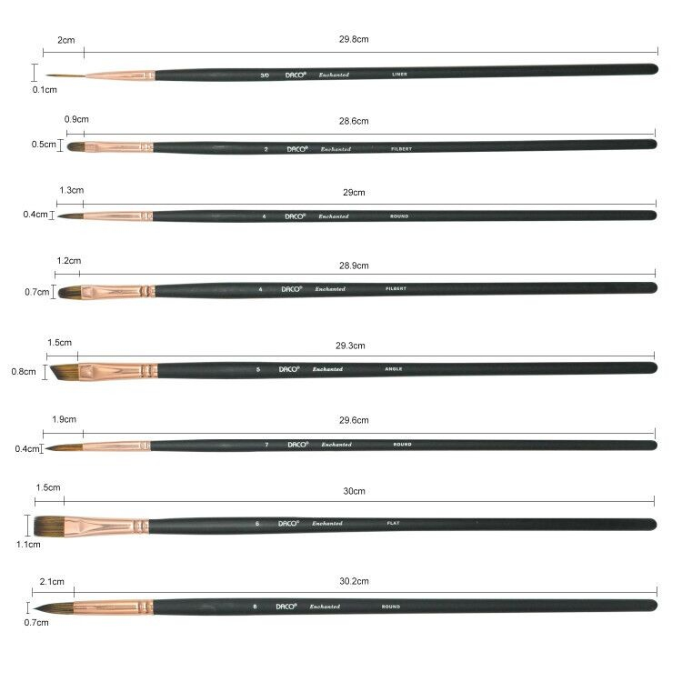 Set 15+1 pensule Enchanted DACO [3]