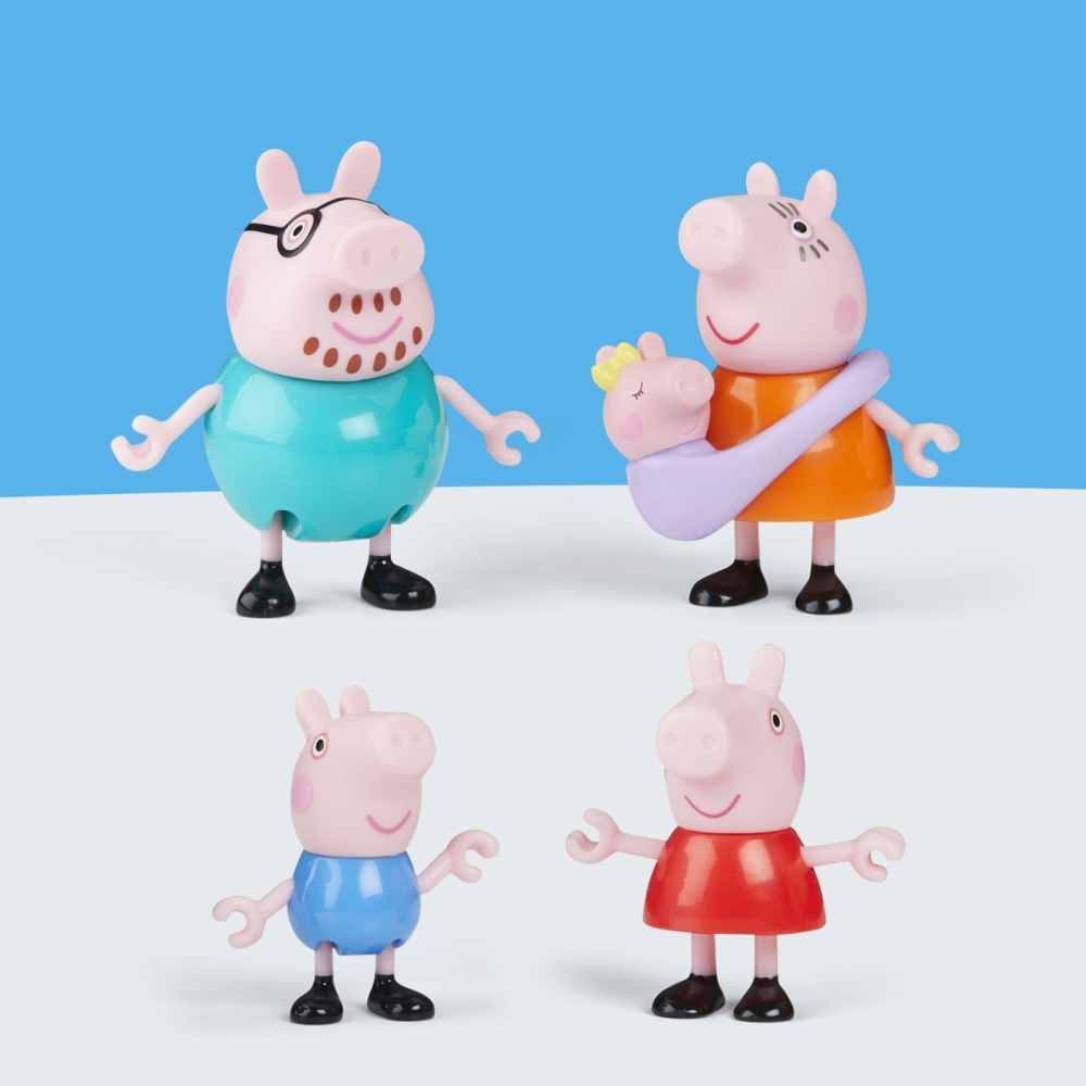 PEPPA PIG SET 5 FIGURINE FAMILIA PEPPA [3]