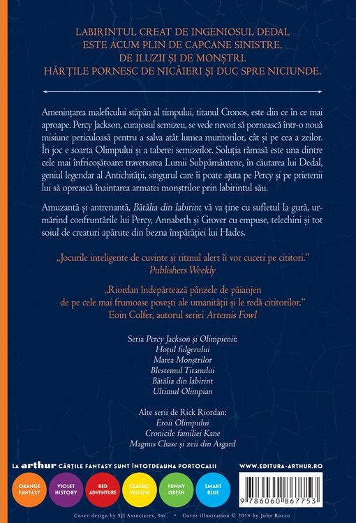 Percy Jackson si Olimpienii - Vol. 4. Batalia din labirint - Rick Riordan [2]