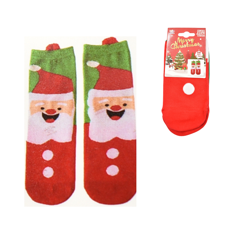 Sosete bumbac Craciun marime 35-43 Mos Craciun [1]