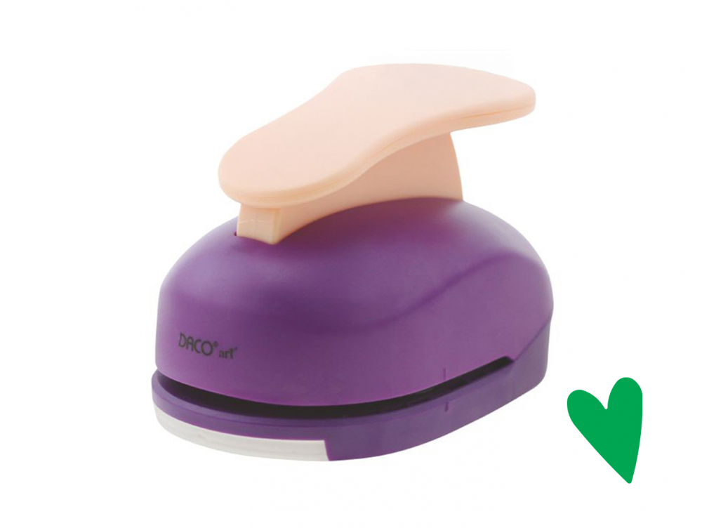 Perforator hobby DACO 7.6 cm inima alungita [1]