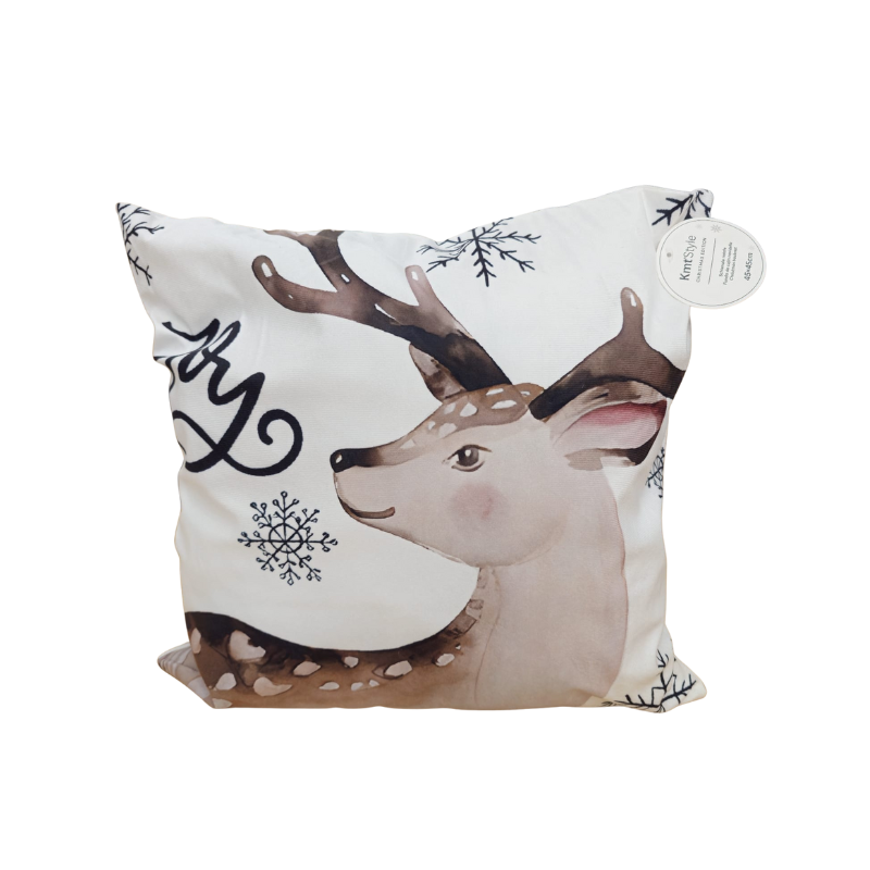 Perna decorativa Craciun maro 45x45cm [3]