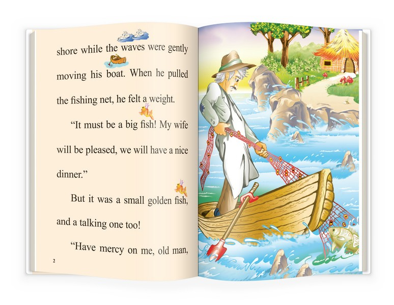 Invat sa citesc in limba engleza. Pestisorul de aur [2]