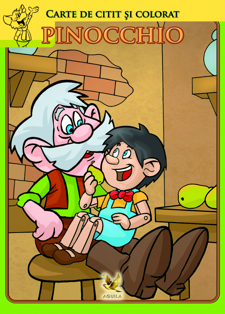 Pinocchio – Carte de citit si colorat [1]