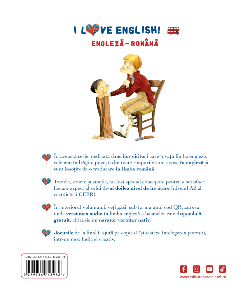 Pinocchio. I Love English A2. Pinocchio - Carlo Collodi [2]