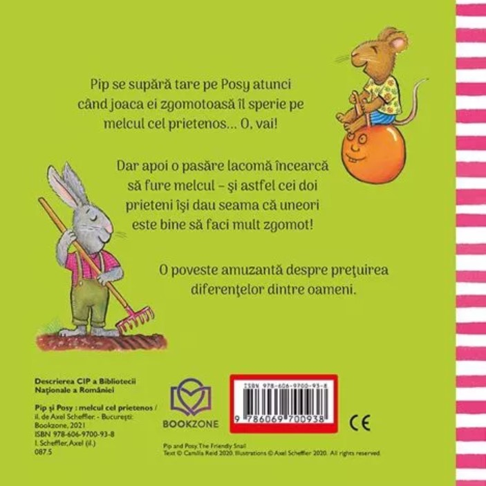 Pip si Posy. Melcul cel prietenos - Axel Scheffler [2]