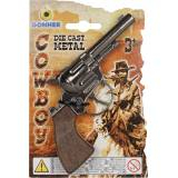 Mini pistol jucarie GONHER Cowboy Steel 15 x 2.5 x 10 cm [3]