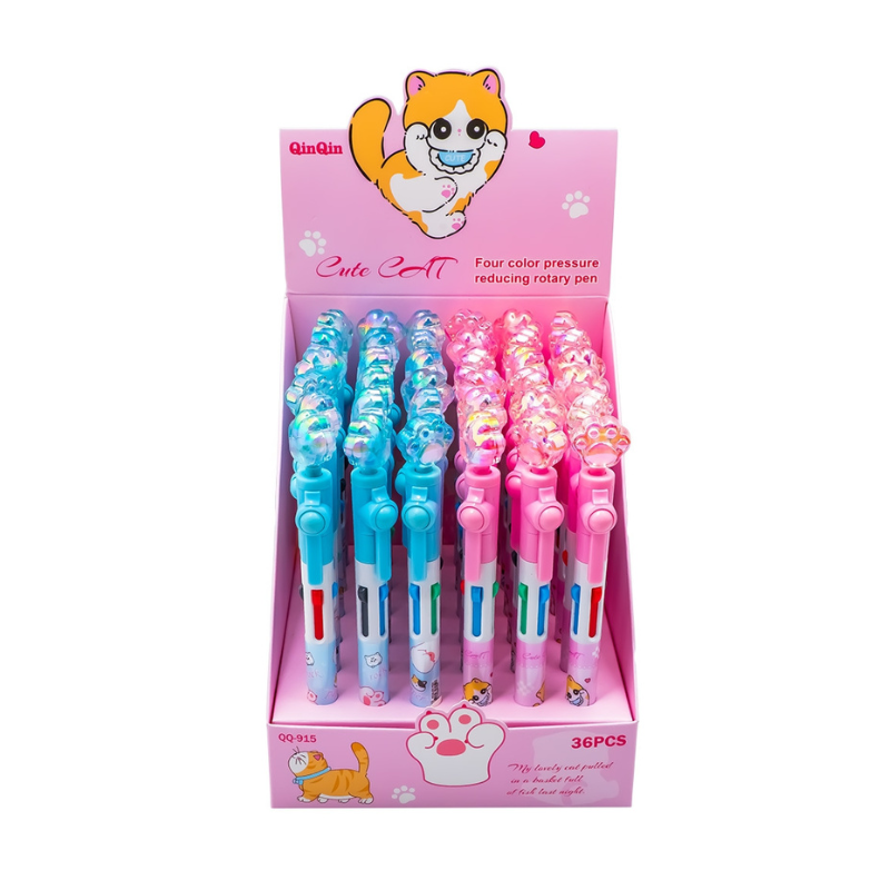 Pix 4 culori de scriere Cute Cat [3]