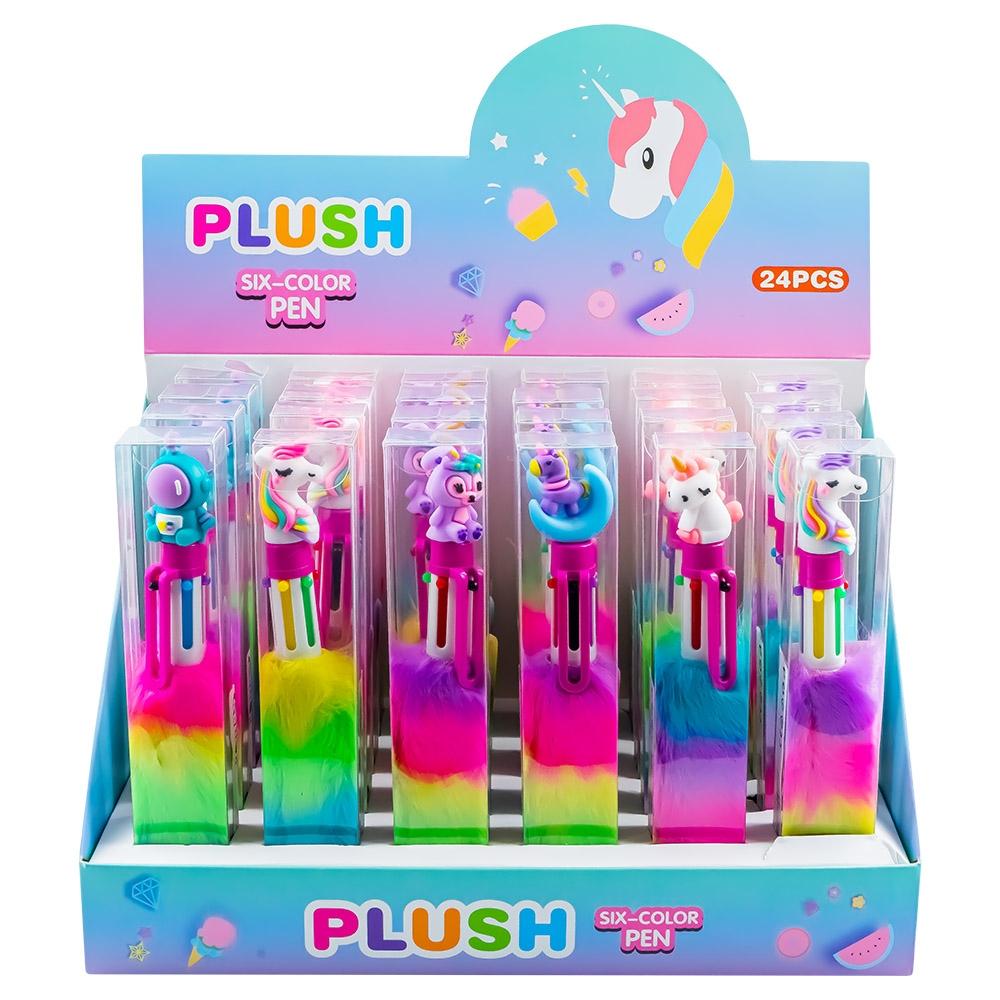 Pix 6 culori de scriere unicorn cu plus [3]