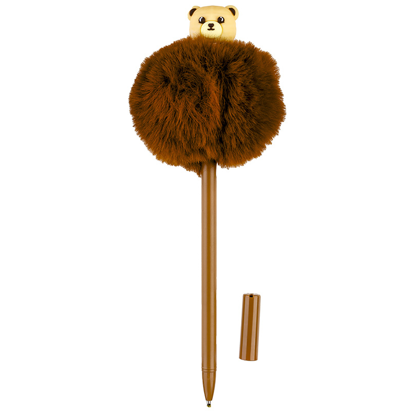 Pix cu cerneala termosensibila 0.7 mm albastru Pompom model ursulet Centrum [4]