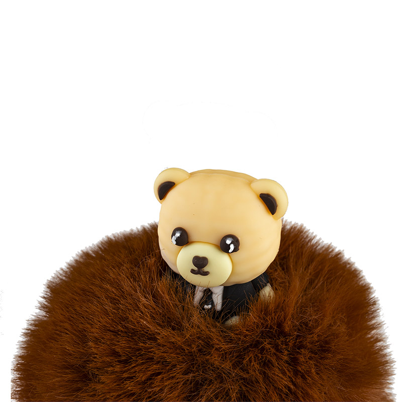 Pix cu cerneala termosensibila 0.7 mm albastru Pompom model ursulet Centrum [6]