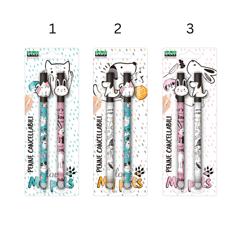 Pix care se sterge cu capac My Pets Lebez culori diferite [2]