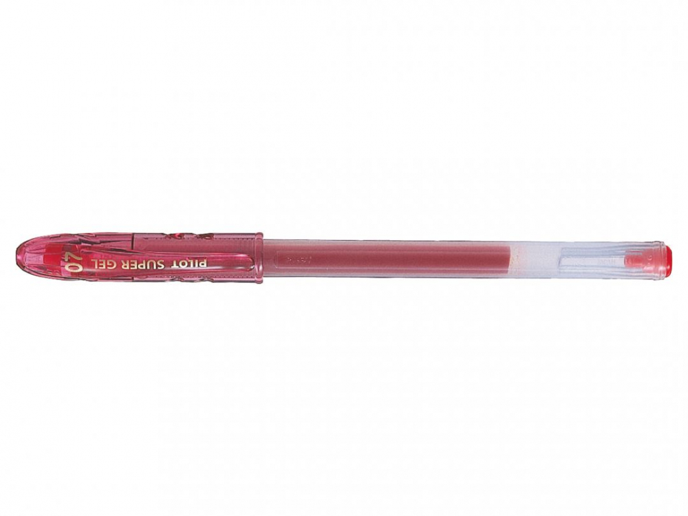 Pix cu gel Super Gel Pilot 0.7 mm rosu [1]