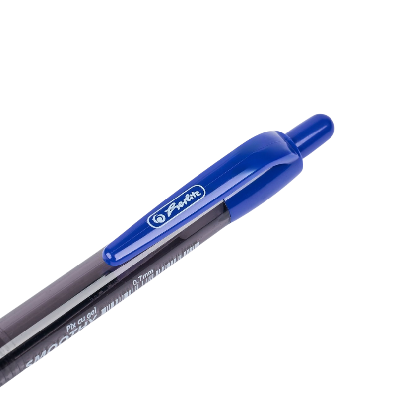 Pix cu gel Herlitz Smoothy 0.7 mm albastru [3]