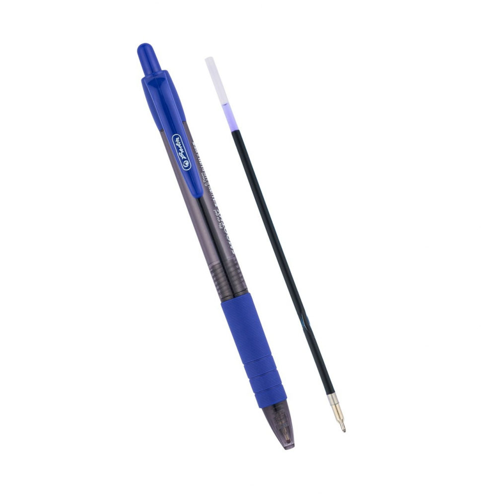 Pix cu gel Herlitz Smoothy 0,7 mm albastru [3]