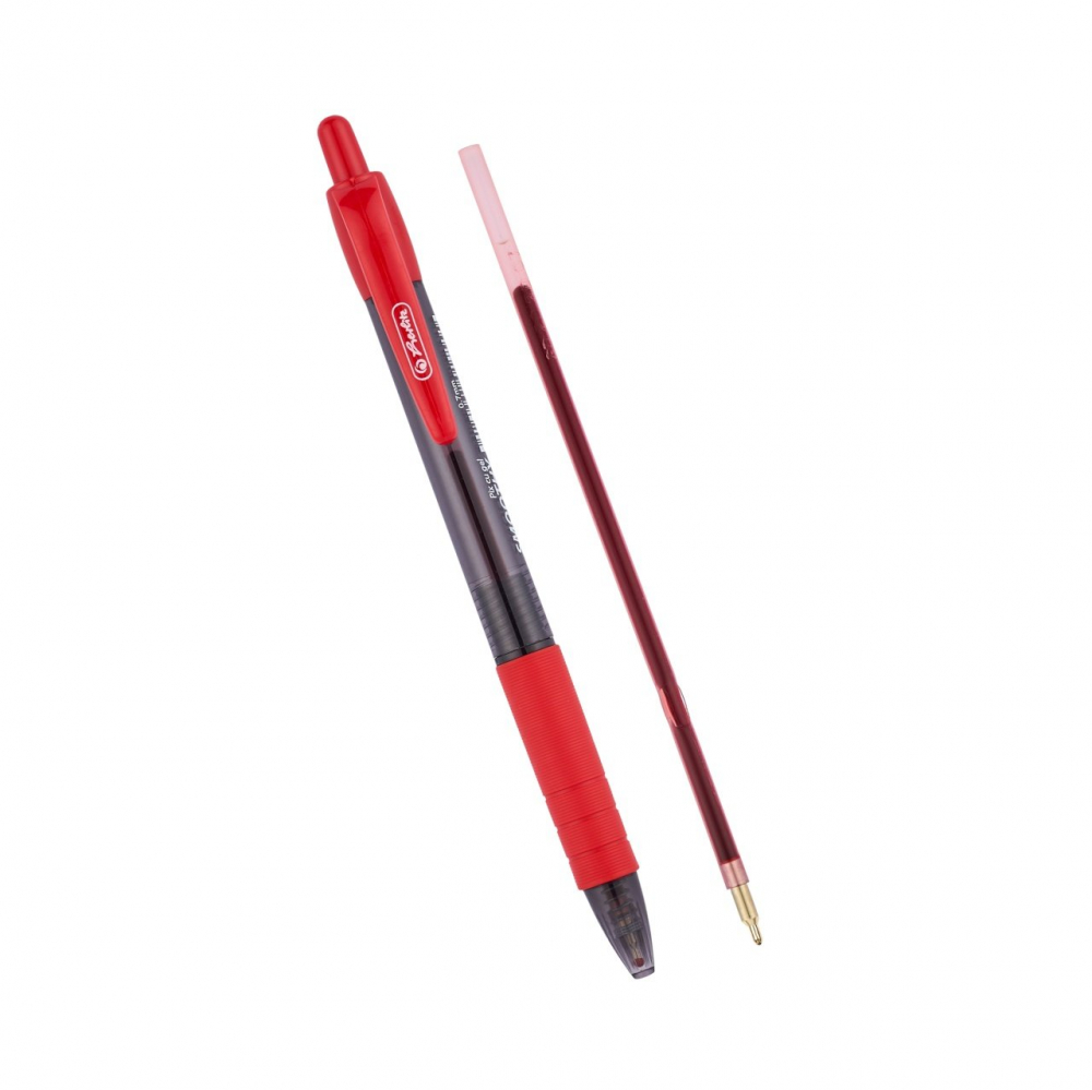 Pix cu gel 0.7 mm rosu Smoothy Herlitz [2]