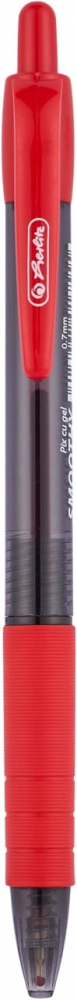 Pix cu gel 0.7 mm rosu Smoothy Herlitz [1]