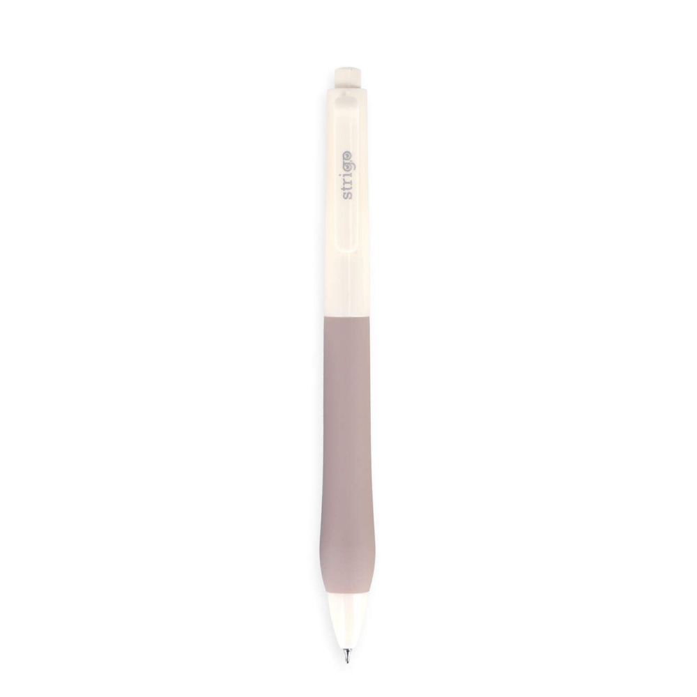 Pix cu gel Strigo Silent Click cerneala albastra 0.7 mm [5]