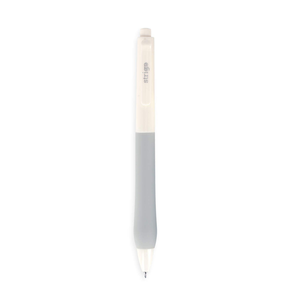 Pix cu gel Strigo Silent Click cerneala albastra 0.7 mm [6]