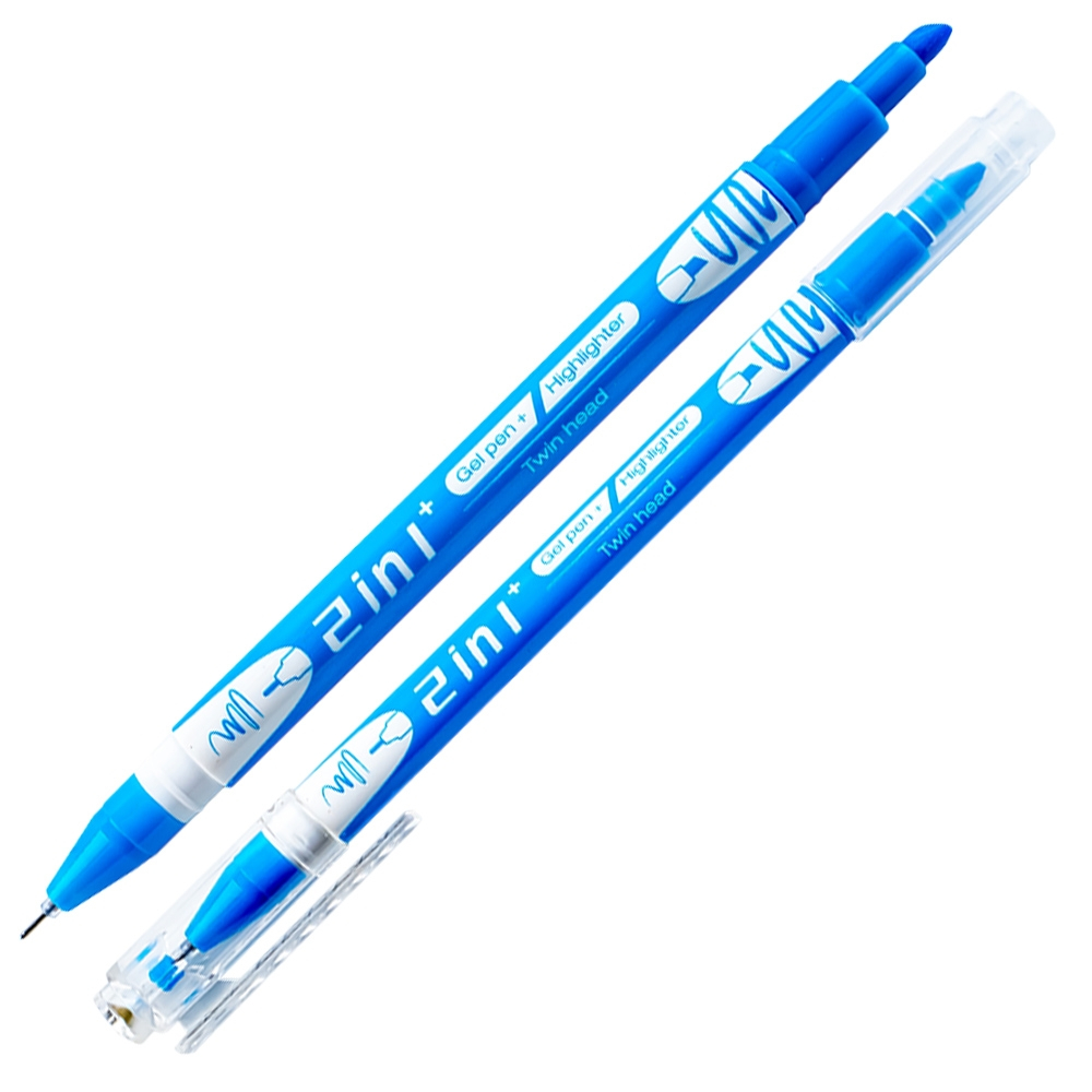 Pix cu gel + text marker 2 capete 6 buc /set [3]