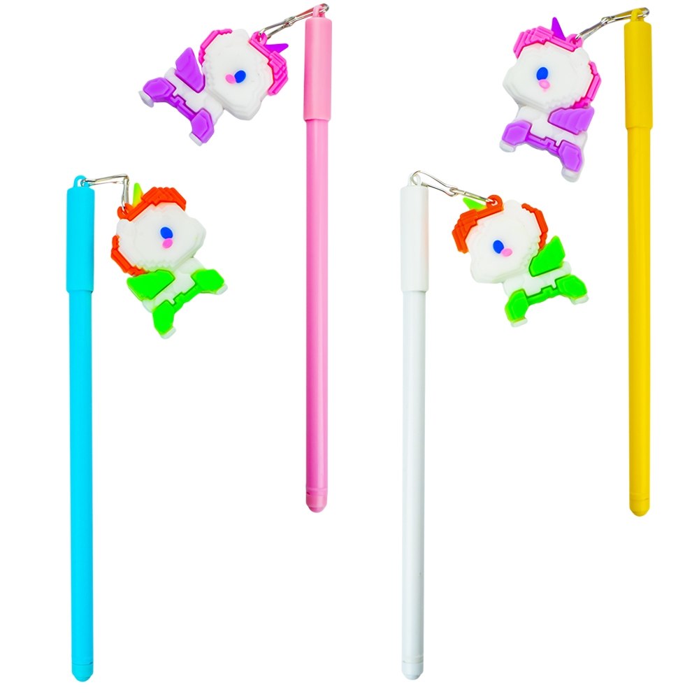 Pix cu gel 0.38 mm albastru Unicorn diverse culori [2]