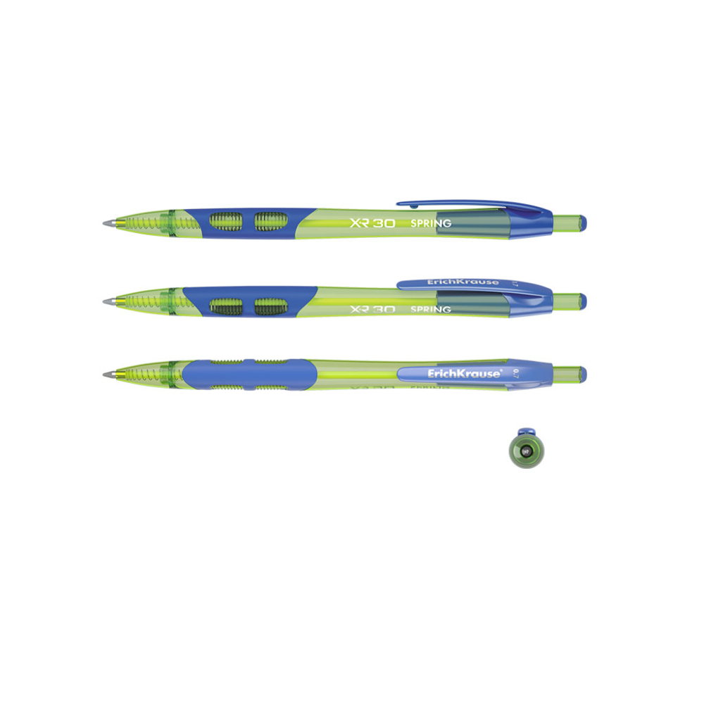 Pix cu mecanism Erich Krause XR-30 Matic Grip Spring 0.7 mina albastra diverse culori [4]