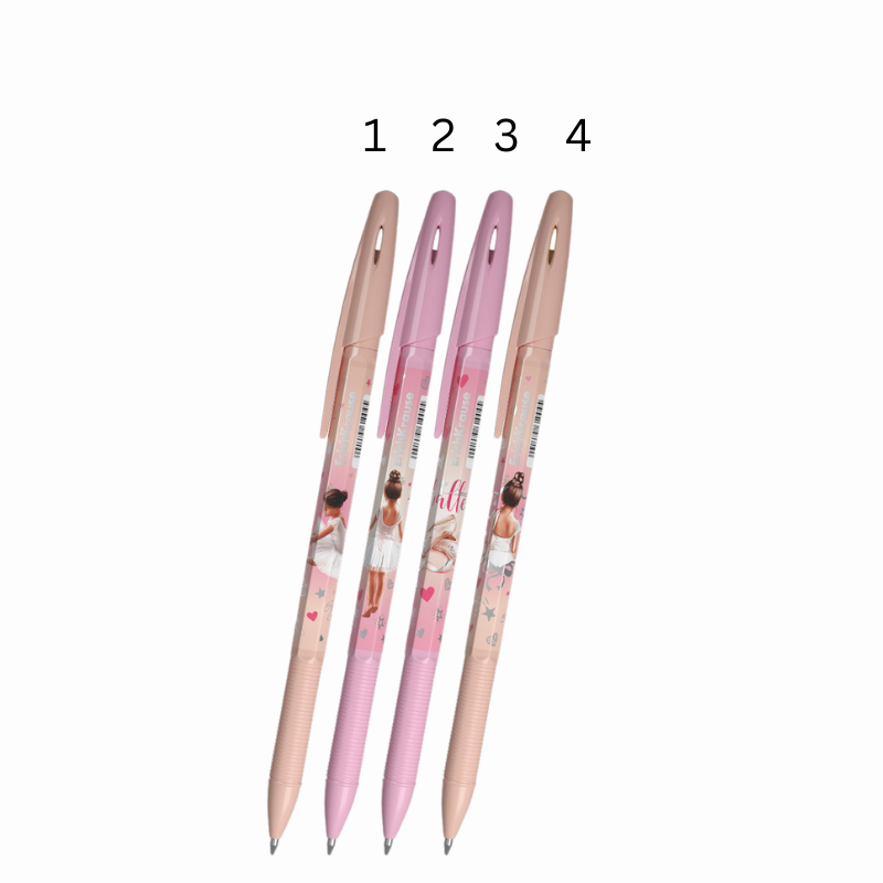 Pix cu mecanism R-301 Stick&Grip Pointes 0.7 albastru ErichKrause [2]